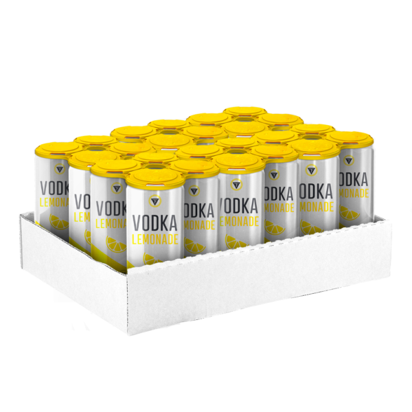 24 Pack Case of Trinity Vodka Lemonade